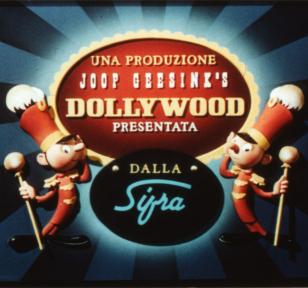Aankondiging film uit de Dollywood-studio van Joop Geesink (collectie EYE Film Institute),15-7-2011.